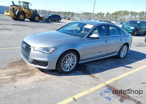 2016 Audi A6 3.0T Premium Plus from USA, damaged, VIN WAUFGAFC8GN003767